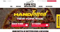 Desktop Screenshot of flippinpizza.com